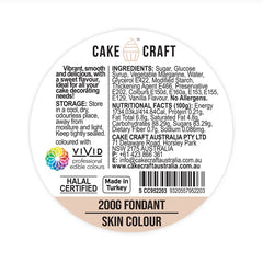 Cake Craft Fondant Skin Colour 200g