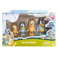 Bluey Figurine Cake Toppers 8pk