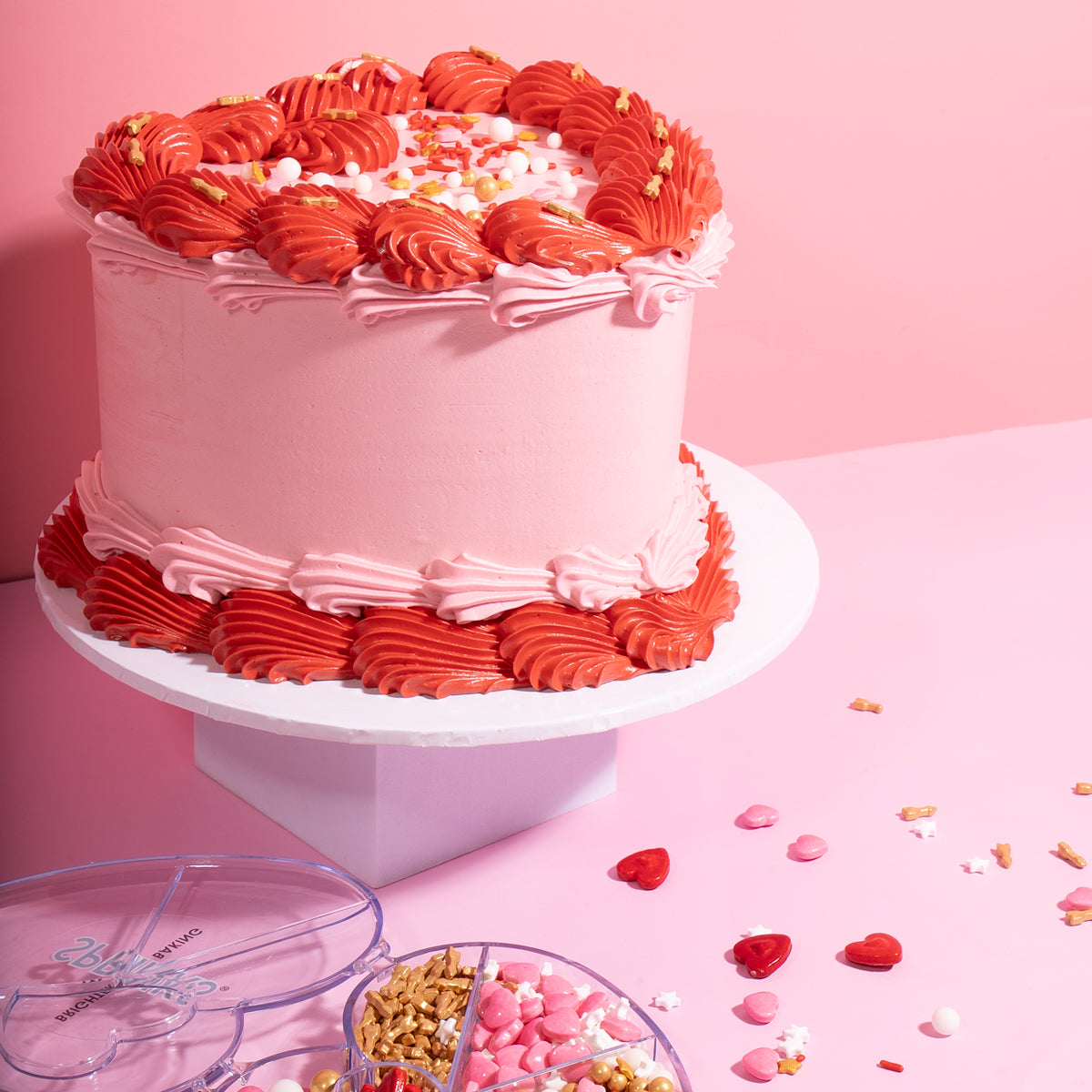 Love Story Heart Sprinkles Box