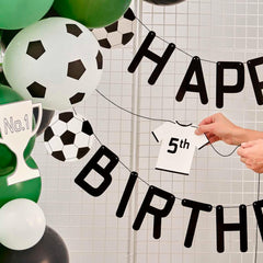 Football Customisable Happy Birthday Bunting