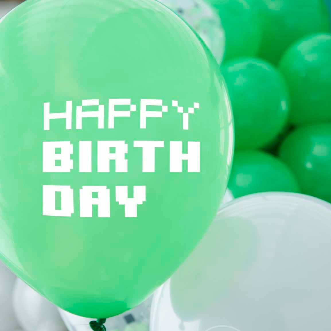 Game On Confetti Balloon Bundle 5pk