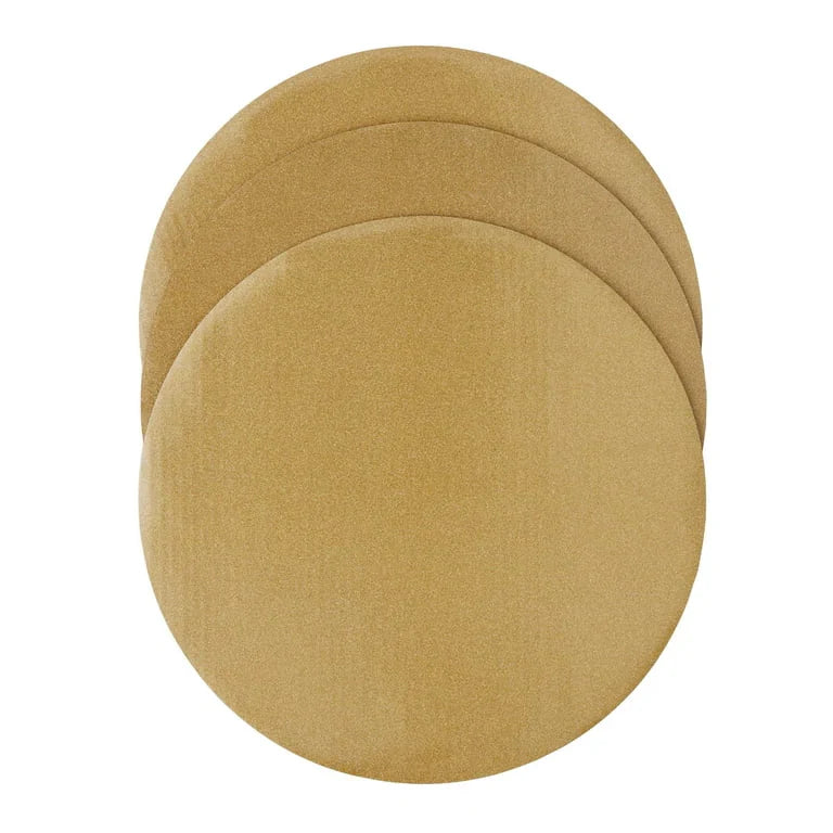 Gold Glitter Round Cake Boards 30cm/12in 3pk