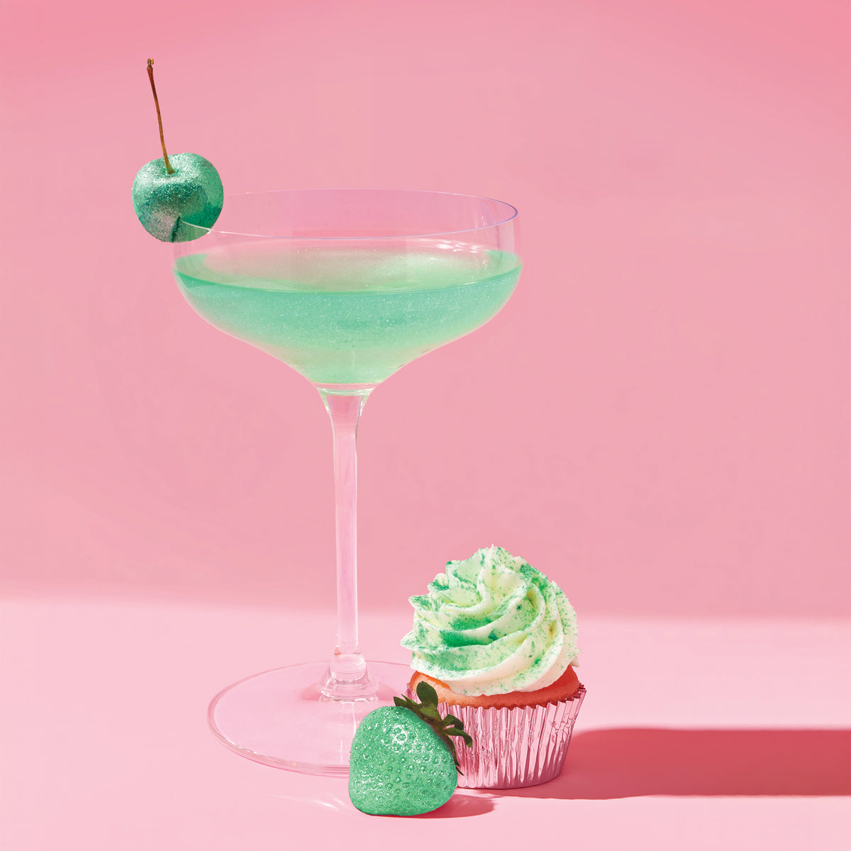 Green Edible Glitter