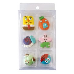 SpongeBob Sugar Decorations 6pk