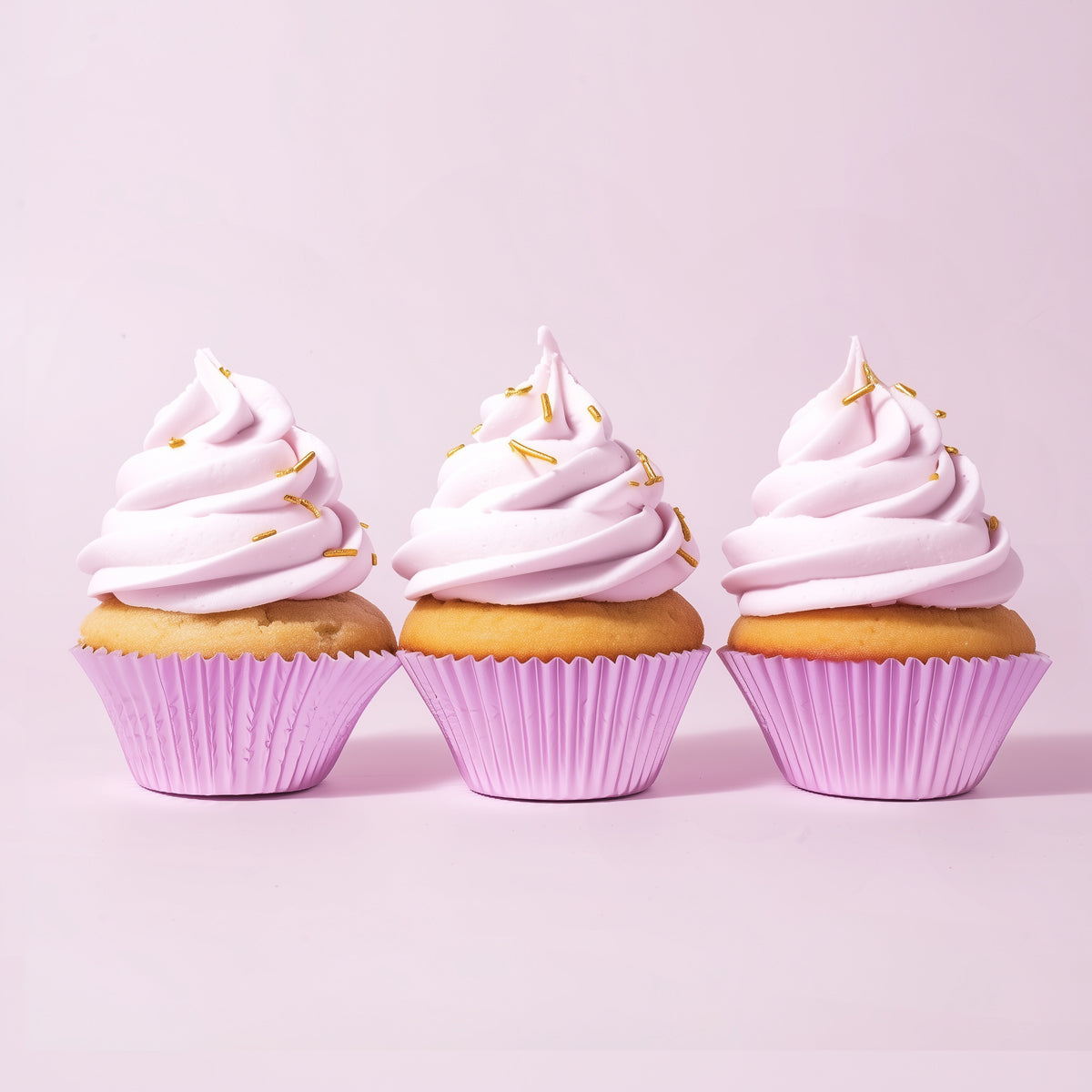 Lilac Foil Baking Cups 50pk