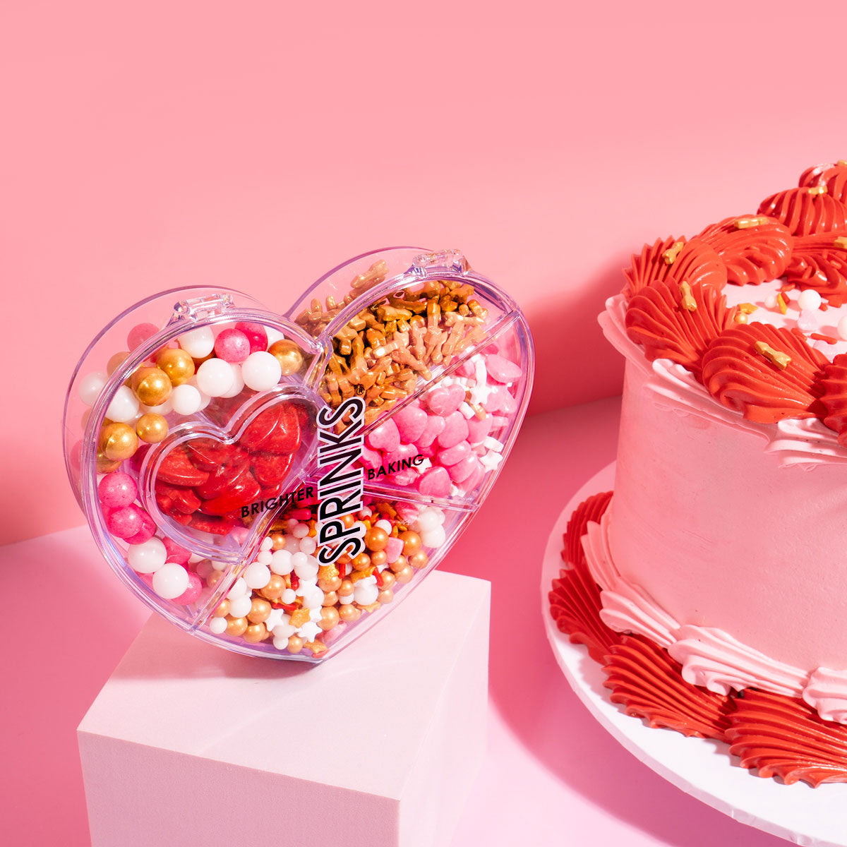 Love Story Heart Sprinkles Box