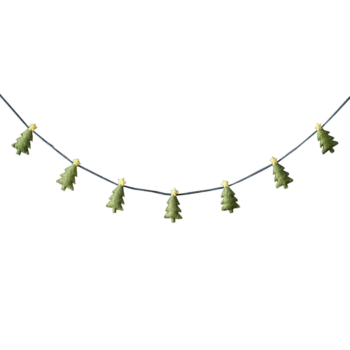 Felt Christmas Tree Bunting Decoration