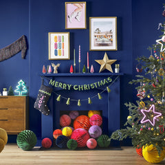 Felt Christmas Tree Bunting Decoration
