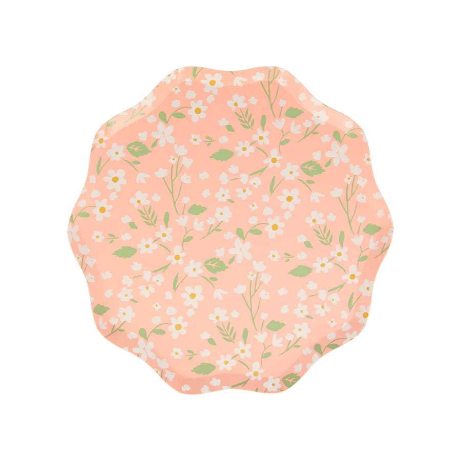 Floral Plates 12pk