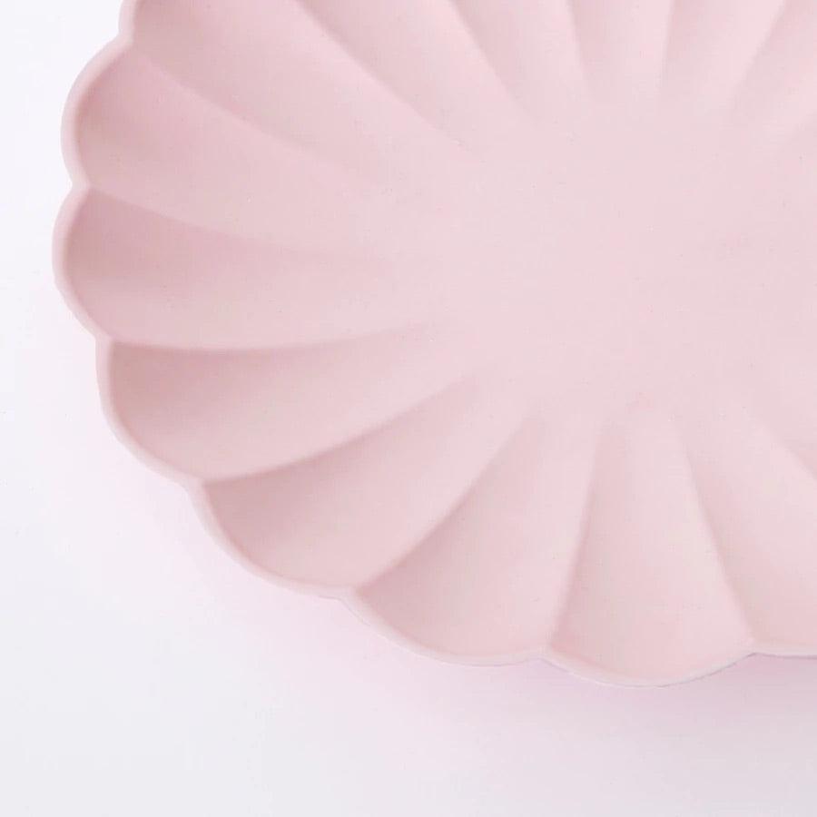 Candy Pink Large Compostable Plates 8pk