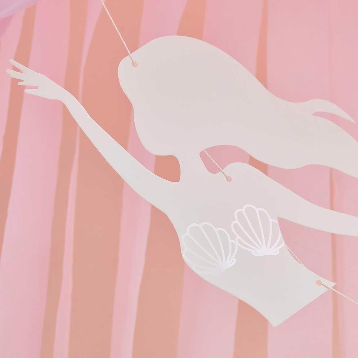 Mermaid Happy Birthday Customisable Bunting