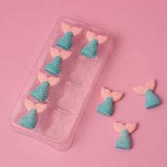 Mermaid Tails Icing Decorations 8pk
