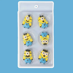 Minions Sugar Icing Decorations 6pk