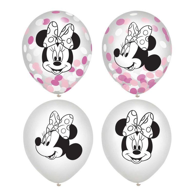 Minnie Mouse Balloons 6pk