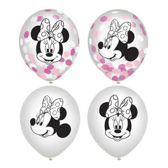 Minnie Mouse Balloons 6pk
