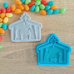 Nativity Cookie Cutter & Fondant Stamp