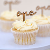 'One' Cupcake Topper