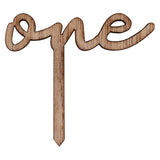 'One' Cupcake Topper