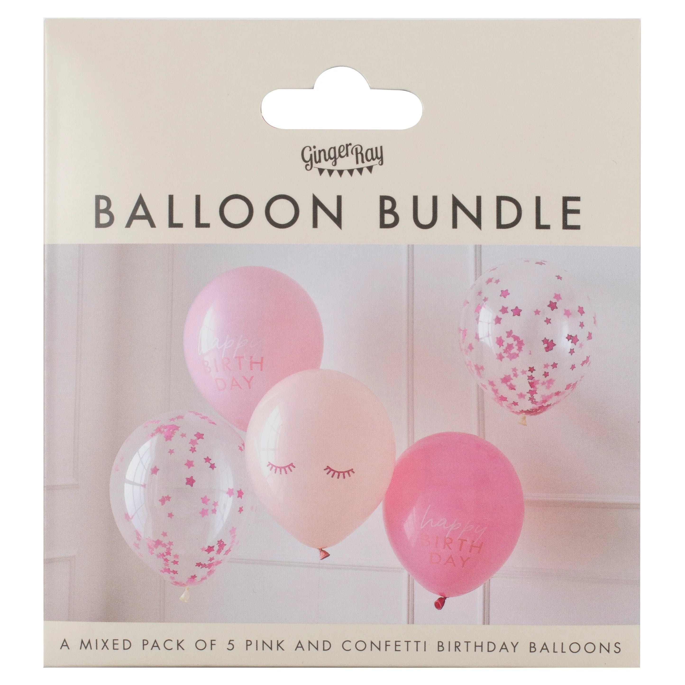 Pamper Party Balloon Bundle 5pk