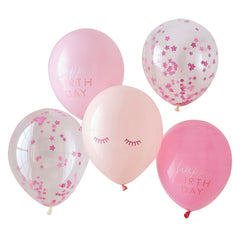 Pamper Party Balloon Bundle 5pk