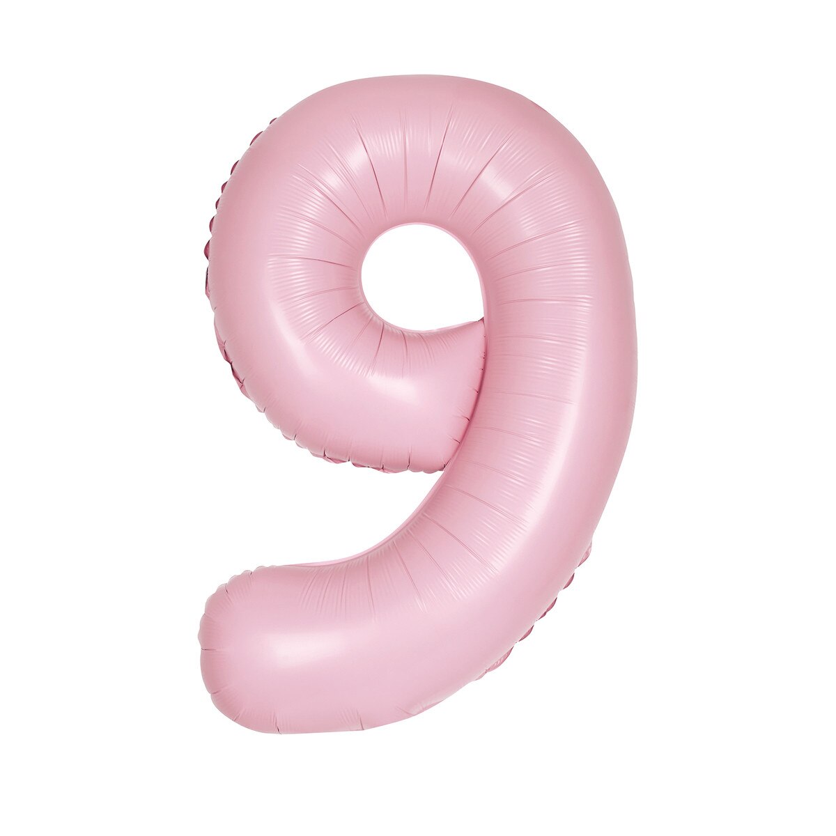 Matte Pink Giant Foil Number Balloon - 9