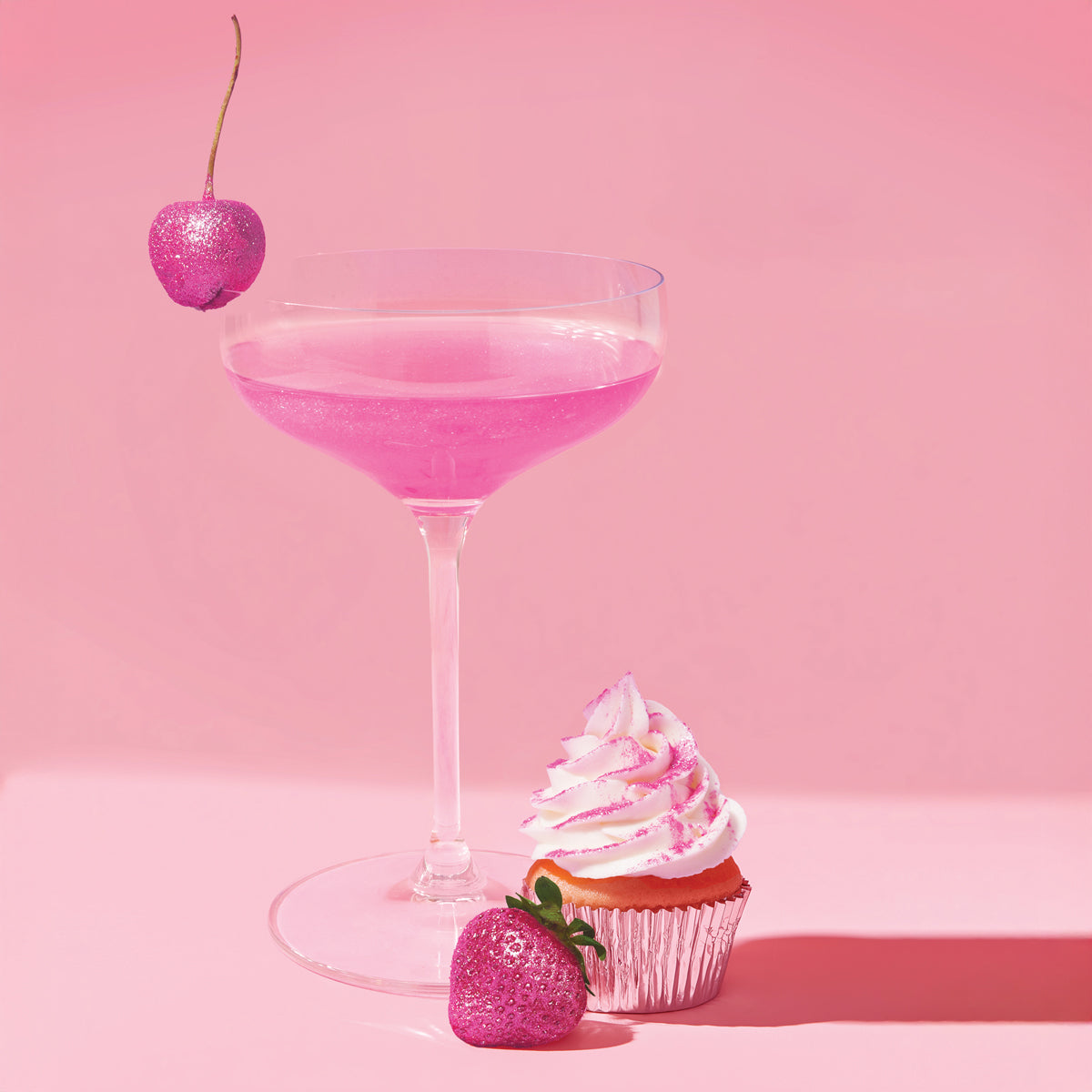 Pink Edible Glitter