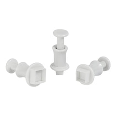 Square Plunger Cutters 3pk