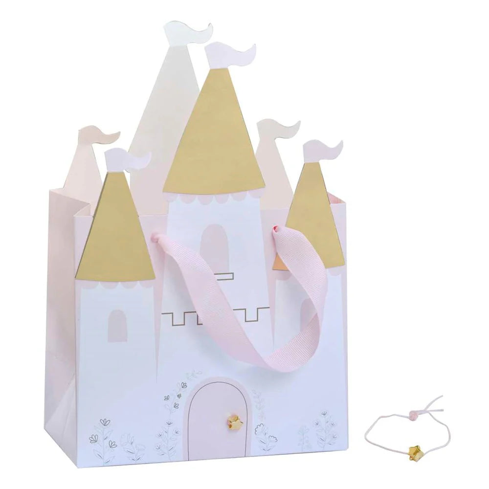 Princess Castle Treat Bags 5pk