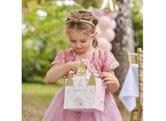 Princess Castle Treat Bags 5pk