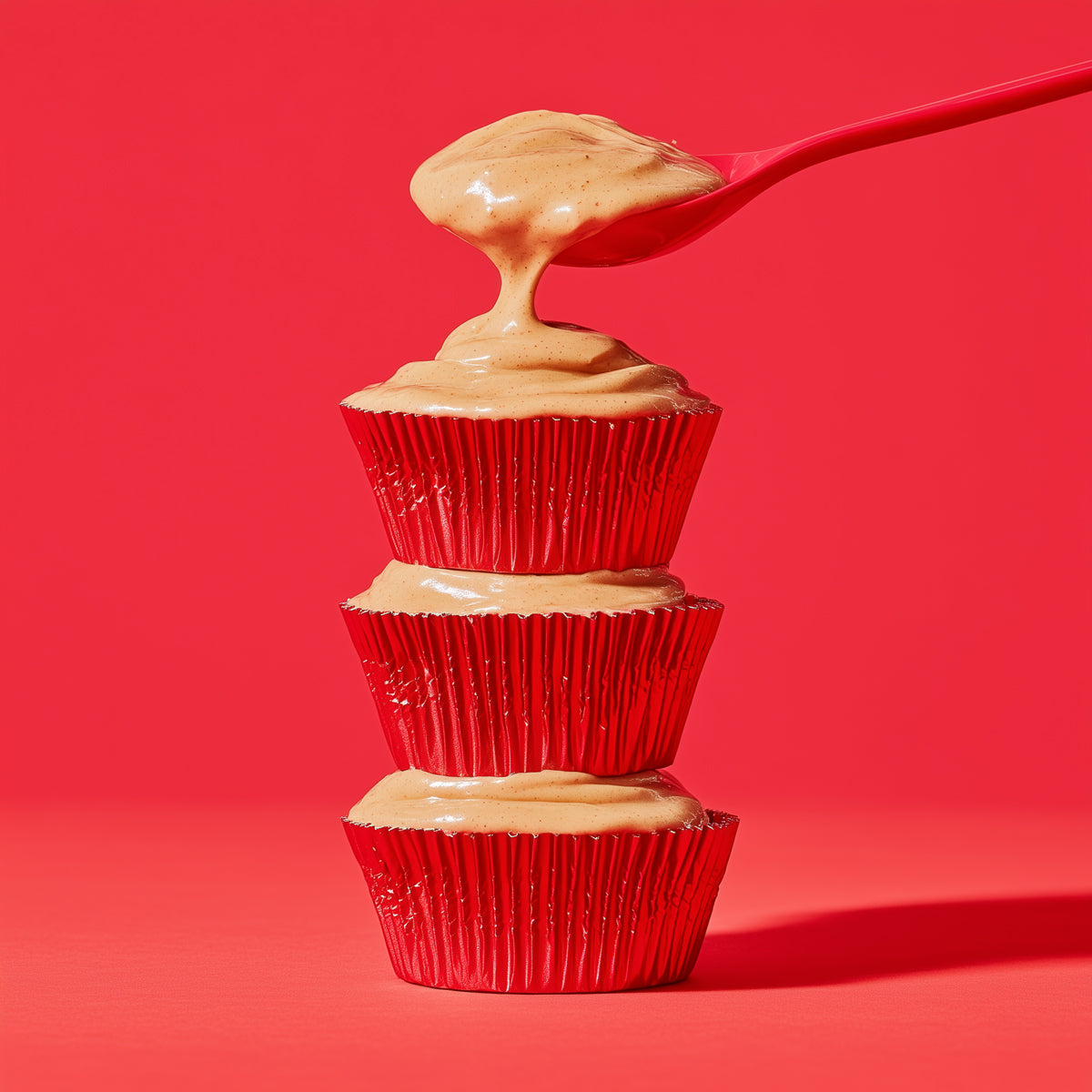 Red Foil Baking Cups 50pk