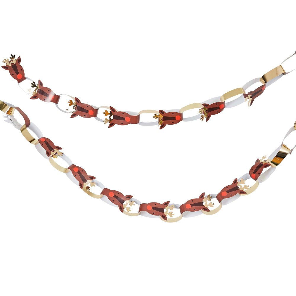 Reindeer Paper Chain 40pk