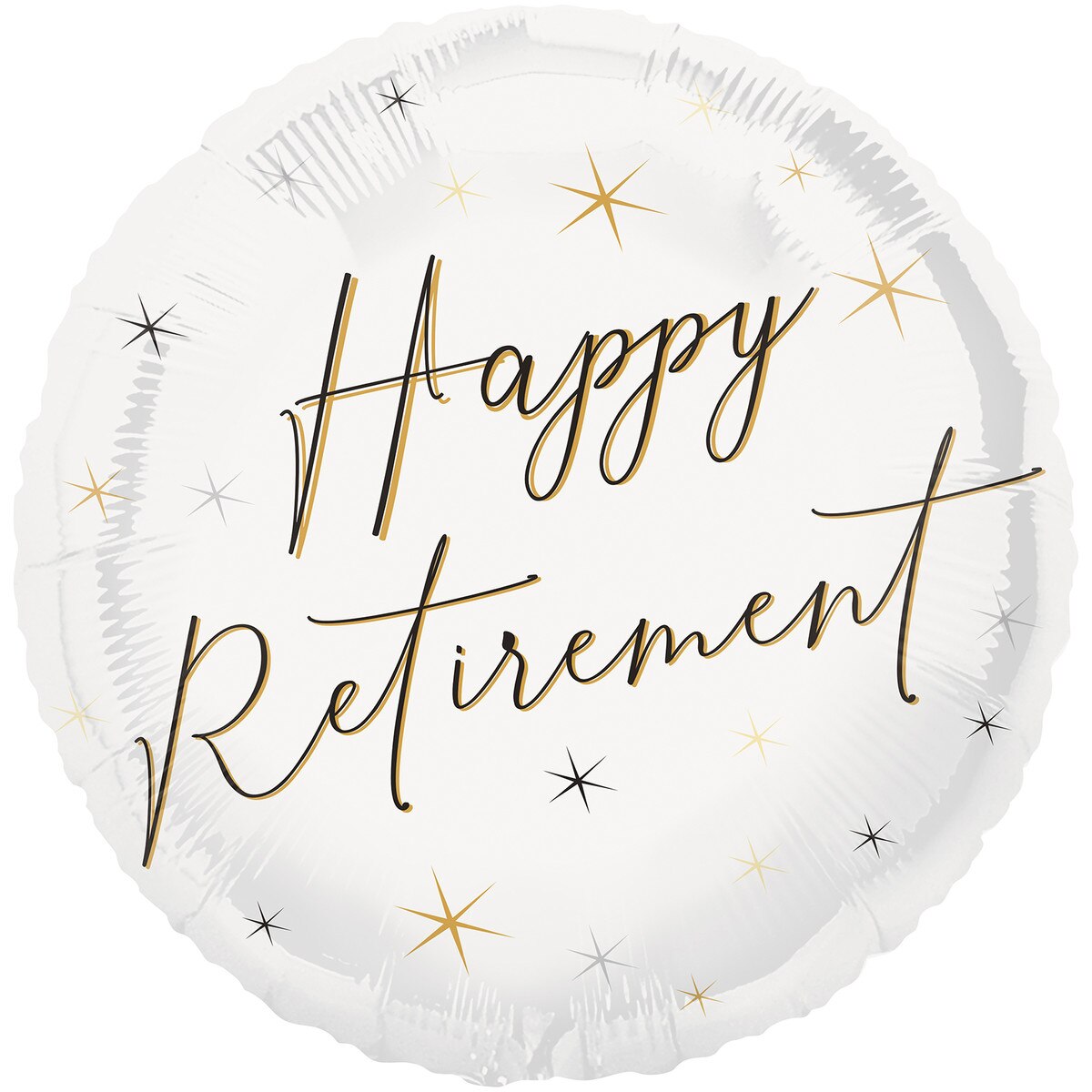 Happy Retirement Round Foil Balloon