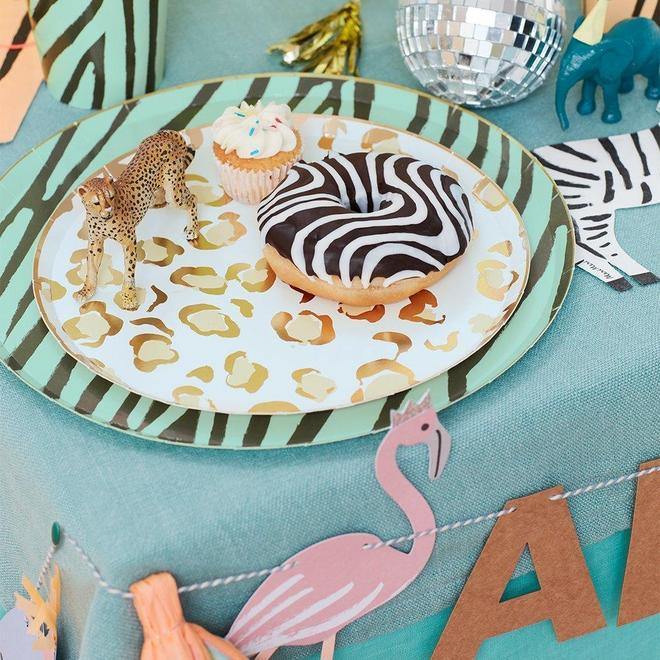 Safari Animal Plates 8pk