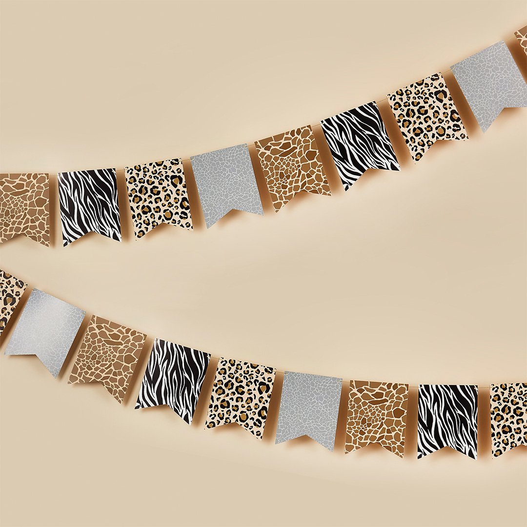 Animal Print Bunting