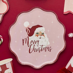 Santa Baby Plates 8pk