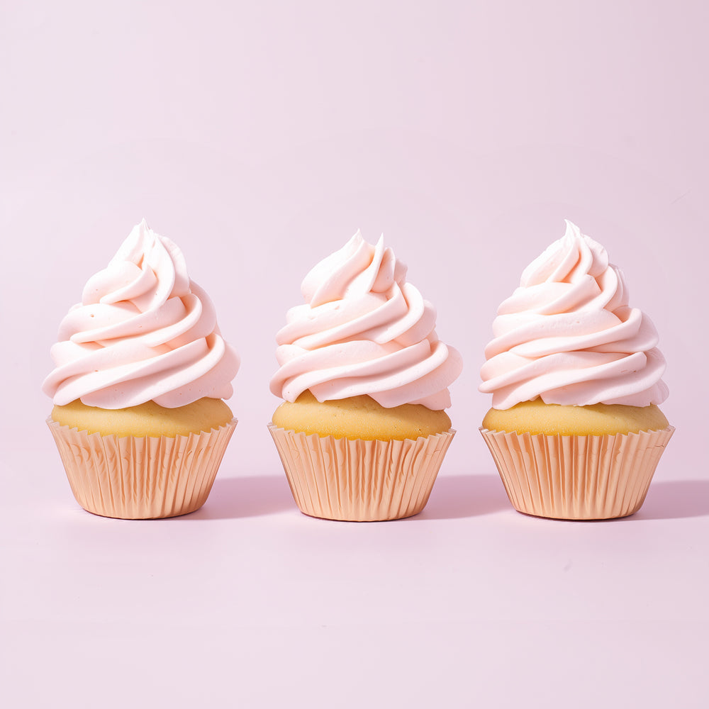 Soft Gold Foil Baking Cups 50pk