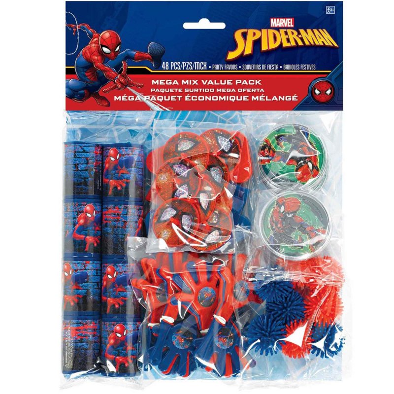 Spider-Man Mega Favour Pack 48pk