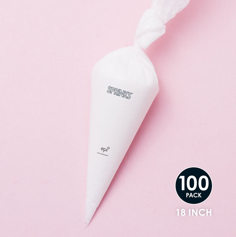 18" Biodegradable Icing Piping Bags 100pk