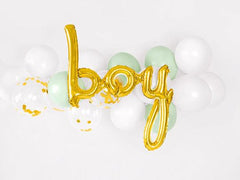 Gold Boy Foil Balloons