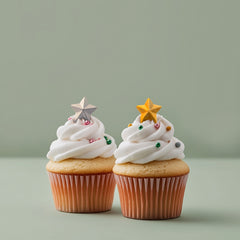 Shimmer Stars Icing Decorations 9pk