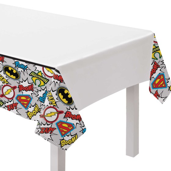 Justice League Paper Tablecover