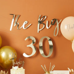 Gold The Big Customisable Milestone Banner
