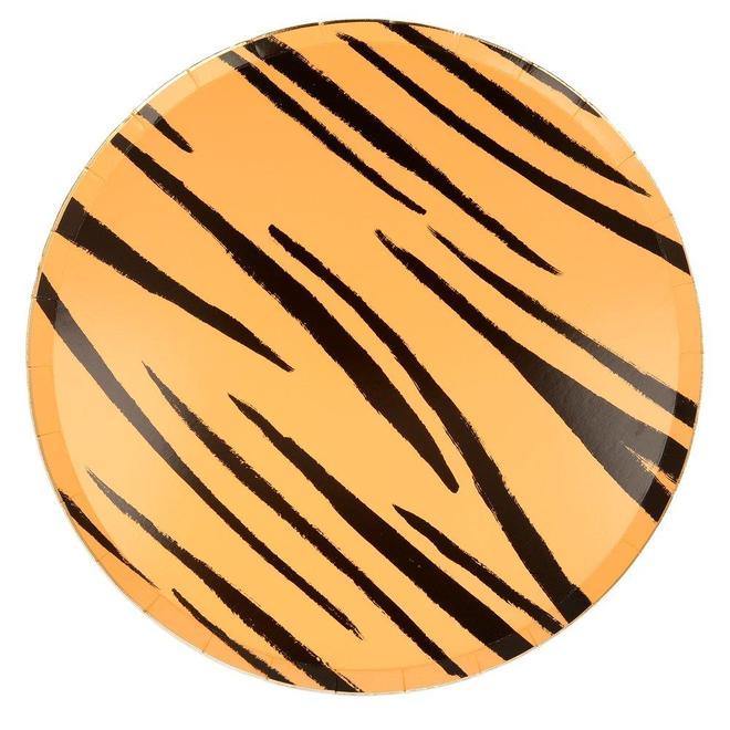 Safari Animal Large Plates 8pk