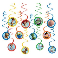 Toy Story Spiral Decorations