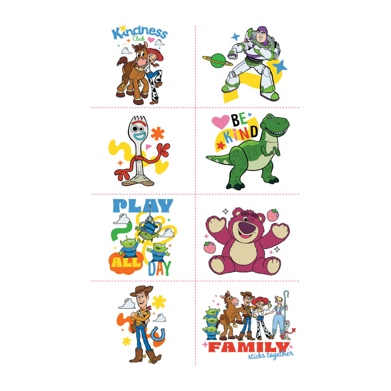Toy Story Tattoos 8pk