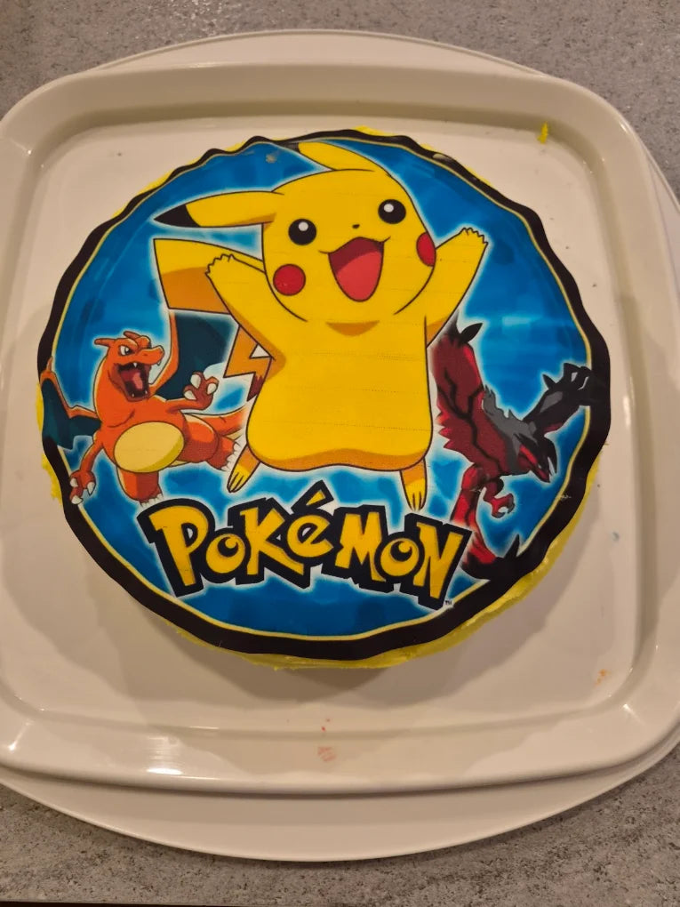 Custom Edible Icing Cake Image - 20cm Round
