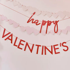 Be Mine Happy Valentines Bunting