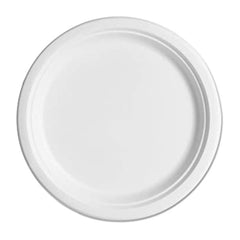 White Sugarcane Plates 10pk