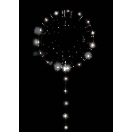 BOBO Large 46cm Balloon with White LED Light String