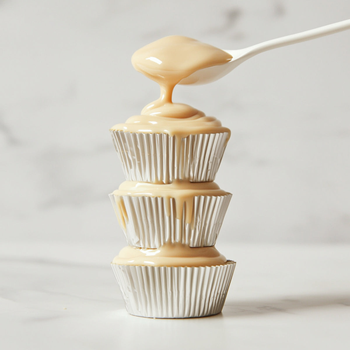 White Foil Baking Cups 50pk